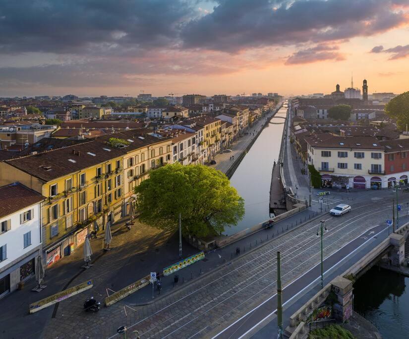Navigli - Downtown - Duomo Spacious Two Bedroom Apartment - Close To Metro - Ac - Wi-Fi Mailand Exterior foto